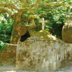 Cruz a la entrada del convento de los Capuchos