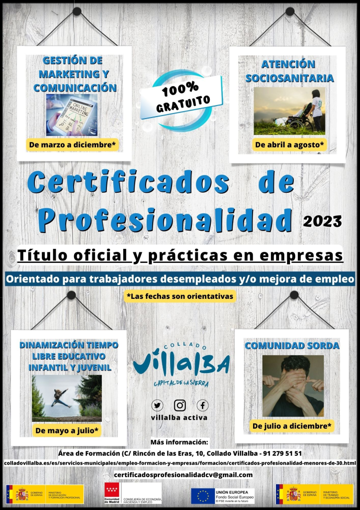 Cartel cursos